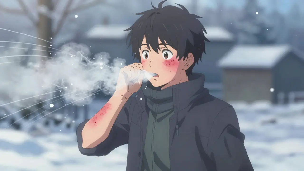 Cold-Induced Urticaria: What to Do When Cold Weather Triggers Hives